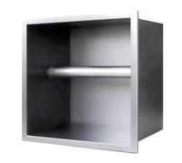 Alcachofa de ducha de acero inoxidable impermeable para baño y cocina, para artículos de tocador y artículos esenciales, solución de almacenamiento que ahorra espacio