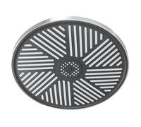 Alcachofa de ducha de lluvia de 10 pulgadas, panel de baño desmontable de cascada de lluvia de alta presión con fácil instalación para sistema de baja presión de agua, no requiere herramientas