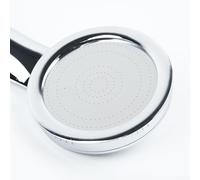 Alcachofa de ducha de mano de alta presión de ahorro de agua con estructura desmontable y panel de acero inoxidable adecuado para calentadores solares y eléctricos de 1/2 pulgada