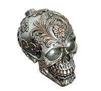 Alcachofa de ducha extraíble, accesorio de repuesto pulverizador de ducha con forma de calavera, alcachofa de resina con efecto novedad original, se puede utilizar para hoteles, apartamentos, casas y