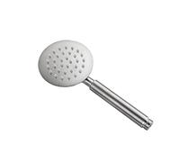 alcachofa de ducha filtrada duchas de alta presión Bathroom Stainless Steel Hand Shower Bath Rain Handheld Shower Head Big Panel Square Circular Bath Sprinkler Brushed Gold Black Showerheads(Round Bru