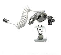 Alcachofa de ducha universal para lavabo de baño, con 3 metros, manguera extensible, ducha para lavar el cabello, mascotas o limpiar el fregadero de cocina y bidé