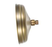 Alcachofa de ducha vintage retro - Gran rociador de cascada antiobstrucción para una fácil instalación, amplia cobertura, baño sin esfuerzo en el baño, diseño elegante