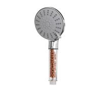 Alcachofa de ducha XL (15 cm de diámetro) - Antical - 4 funciones - lluvia/arco - Masajeador - Espuma