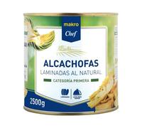 Alcachofas al Natural Chef - Frescura y Sabor Mediterráneo en tus Platos, Diferentes Tamaños y Formas. (3 LATAS, laminada 1550gne (2500 g))