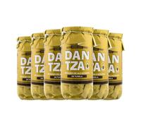 Alcachofas en mitades de Tudela Dantza 660 g pack de 6 frascos