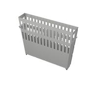 Alcadrain Cesta grande de acero galvanizado para canaleta de drenaje