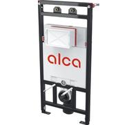 Alcadrain Marco de montaje A108F/1100 con caja para boquilla, desagüe DN90/110 y conexión de grifo de pared