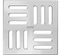 AlcaDrain Rejilla de diseño 102 × 102 mm de acero inoxidable AISI 316L para piscinas y zonas de bienestar