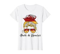 Alcalá de Henares Girl, Bandera España España Camiseta