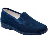 Alcalde 500 Zapatillas Confort de loneta Verano para Mujer Color Tejano con Ligera cuña. Mocasin Kung Fu Gomas Elasticos (EU_Footwear_Size_System, Adult, Women, Numeric, Medium, Numeric_35)