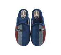 ALCALDE - Zapatillas de IR por casa,Chinela con talón Abierto,Pantufla con Suela de Goma,babuchas,Slipper,Polo para: Hombre Color: Marino Talla:42