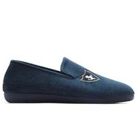 ALCALDE - Zapatillas de IR por casa, Cubierta, Pantufla con Suela de Goma,Slippers Cerrada,babuchas,Caballo para: Hombre Color: Marino Talla:44