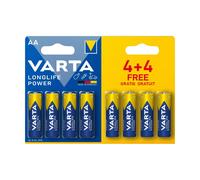 ALCALINA LR6/AA, 1.5 V PACK PROMO 4 + 4 uds 4906.121.448 (blíster)