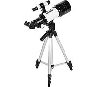 Alcance de detección refractor con trípode de 5 × 24, filtro lunar, lente 3X para observación de estrellas, observación de aves, camping, telescopio astronómico de 70 mm, cálido como siempre