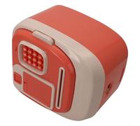 Alcancía de contraseña con desbloqueo de huellas dactilares y dinero automático, gran capacidad segura para niños y adultos, caja de almacenamiento de plástico ABS para decoración del hogar (rosa-B)