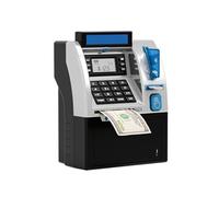 Alcancía Electrónica, Caja de Dinero con Contraseña Cajero Automatico Digital Mi-ni Caja Fuerte Electrónica Electronicas con Tarjeta de Débito para Cajero Automático Bancos Huchas