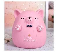 Alcancía Hucha Bonita Alcancía, Hucha De Monedas, Tarro Ahorro, Caja Dinero para Niños Y Niñas, Regalo Cumpleaños Navidad, Decoración Ahorros Adornos De Escritorio(F)