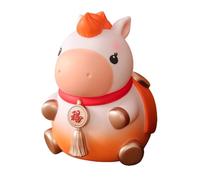 Alcancía Infantil | Decorativa En Forma De Caballo Estatuilla Tarro - para Efectivo Tarro para Monedas - Regalo para Niños Y Niñas Cumpleaños Navidad Halloween Pascua Año Nuevo Chino Uso Interior