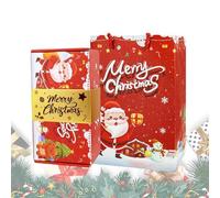 Alcancía Para Navidad Plegable Rebotable Cajas Navideñas Felices