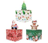 Alcancías De Navidad,Dispensador De Caramelos con 30 Bolsas Transparentes - para Guardar Dinero | para Tarjeta Cumpleaños Días Festivos Niños Amigo Nieta Padre Noche De Brujas