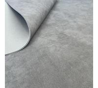 Alcántara Original para tapicería de automóvil. (Gris, 50 cm x 145 cm)