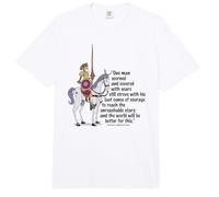 Alcanza Las Estrellas inalcanzables Better World Don Quijote Cita Comfort Colors Adult Heavyweight T-Shirt