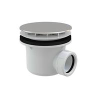Alcaplast A49CR - Desagüe para plato de ducha (85 mm, cromado)