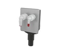 Alcaplast APS6 - Sifón empotrado para lavadora, lavavajillas, secador de bomba de calor