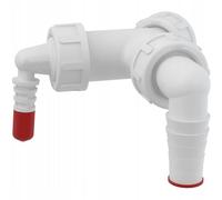 Alcaplast P149Z Doble Conexión G1"/8-23 con solapas