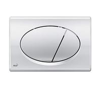 Alcaplast Placa de accionamiento para cisterna de inodoro, serie M7x, color: cromo brillante