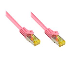 Alcasa 0.15m cat7 s/ftp cable de red magenta 0,15 m s/ftp (s-stp)