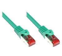 Alcasa 0.25m cat6 s/ftp cable de red verde 0,25 m s/ftp (s-stp)