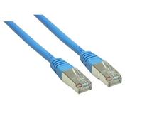 Alcasa 0.5m cat6 s/ftp cable de red azul 0,5 m sf/utp (s-ftp)