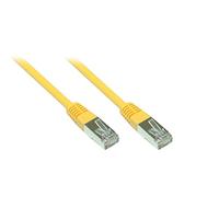 Alcasa 10m Cat5e RJ-45 - Cable de Red (10 m, Cat5e, F/UTP (FTP), RJ-45, RJ-45, Amarillo)