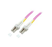 Alcasa 10m lc/lc cable de fibra óptica e infiniband violeta