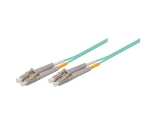 Alcasa 15m lc/lc cable de fibra óptica e infiniband azul