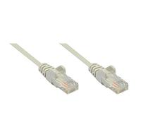 Alcasa 1m Cat6 - Cable de Red (1 m, Cat6, U/UTP (UTP), RJ-45, RJ-45, Gris)