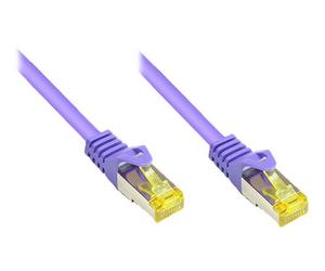 Alcasa 1m cat7 s/ftp cable de red violeta s/ftp (s-stp)