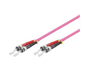 Alcasa 1m st/st cable de fibra óptica e infiniband violeta