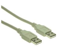 Alcasa 1m usb 2.0 a-a cable usb usb a gris