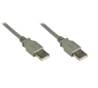 Alcasa 2212-aa05 cable usb usb 2.0 0,5 m usb a gris