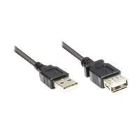 Alcasa 2511-of2s cable usb 1,8 m usb 2.0 usb a negro