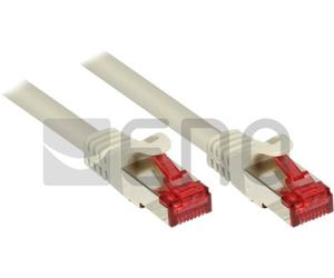 Alcasa 2m cat6 s/ftp cable de red gris s/ftp (s-stp)