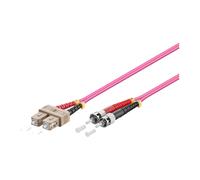 Alcasa 2m sc/st cable de fibra óptica e infiniband violeta