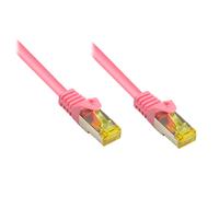 Alcasa 3.0m cat7 rj-45 cable de red magenta s/ftp (s-stp)