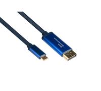 Alcasa 4812-csf020b adaptador de cable de vídeo 2 m usb tipo c displa