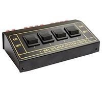 Alcasa 5529 Negro interruptor de sonido - Switch de audio (176 mm, 115 mm, 51 mm, 361 g)