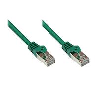 Alcasa 7.5m Cat5e - Cable de red (7,5 m, Cat5e, SF/UTP (S-FTP), RJ-45, RJ-45, Verde)