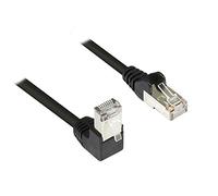 Alcasa 805S-020EWI - Cable de Red (2 m, Cat5e, F/UTP (FTP), RJ-45, RJ-45, Negro)